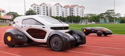 Singapore's first 3D-printed concept car