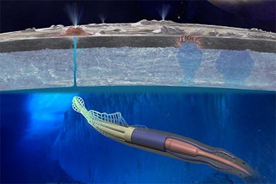 Robotic eel harvests energy from electromagnetic fields