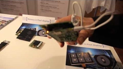 Memory LCD from Sharp - video interview