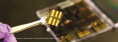 Webinar Thursday 24 September: The Rise of Perovskite Cells 2015-2025