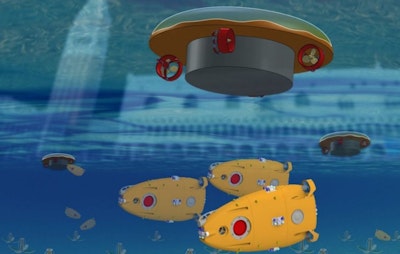 Autonomous underwater robots for monitoring Venice Lagoon