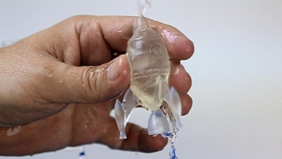 Water washable printing resin