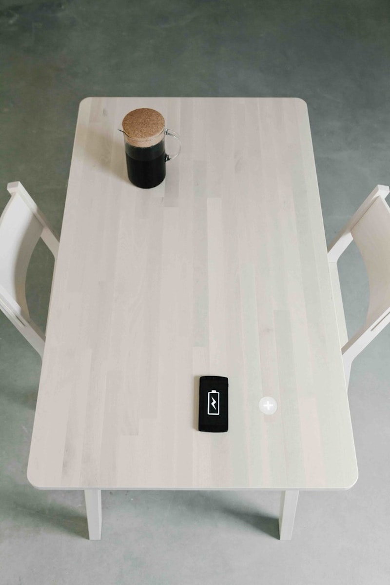 Charging devices through household furniture