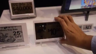 Altierre Electronic Shelf Labels at the IDTechEx Show!