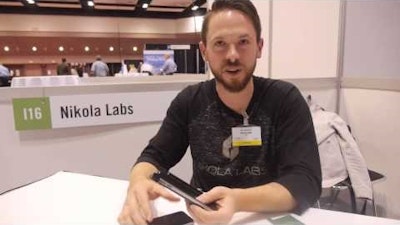 Nikola Labs at IDTechEx Show! Cell Phone Case that Extends Battery