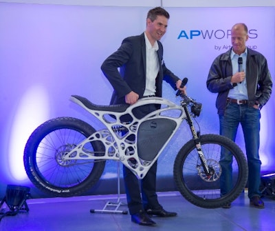 Airbus launches 3D printed motorcycle
