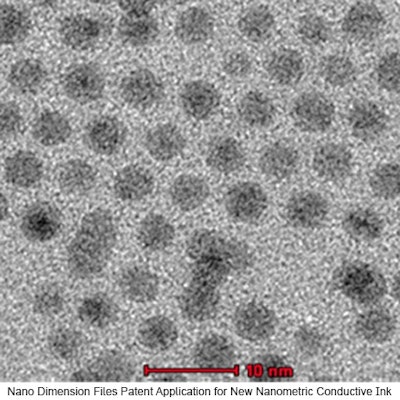 A new nanometric conductive ink