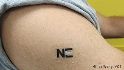 Tattoo biobatteries produce power from sweat