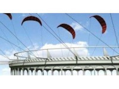 Power kites to harvest wind energy