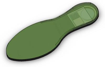 Power generating shoe insert