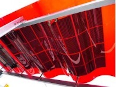 Solar powered bus stops