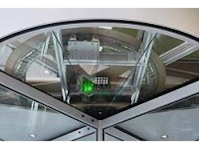 Revolving doors harvest human energy