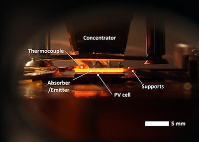 Enhancing solar cells with heat