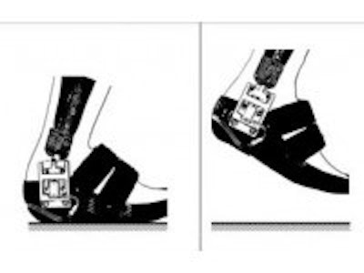 Harvesting fluid power for an ankle-foot orthosis