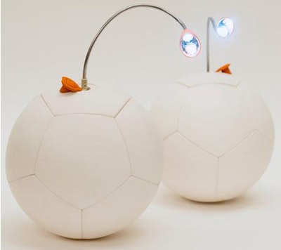Energy harvesting soccer ball moves to the next level