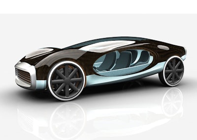 Car that uses solar and piezoelectric energy