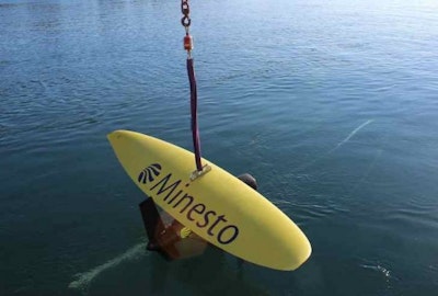 Harvesting low velocity currents