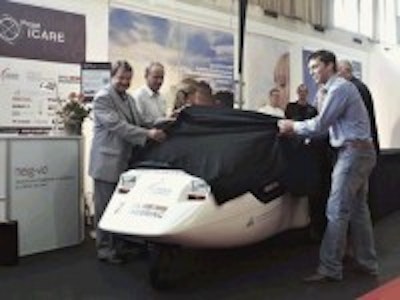 Solar and wind powered car
