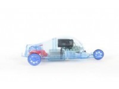 Energy harvesting toy car