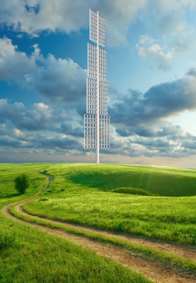 New wind harvesting invention