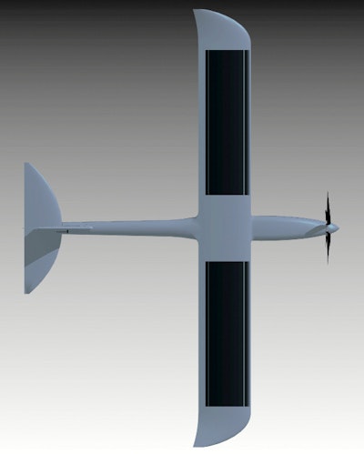 Solar powered drone unveiled