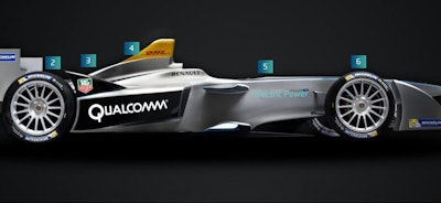Regen braking on first Spark-Renault e-racer