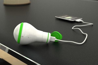 Spring driven personal electricity generator
