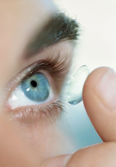 Self powered contact lenses