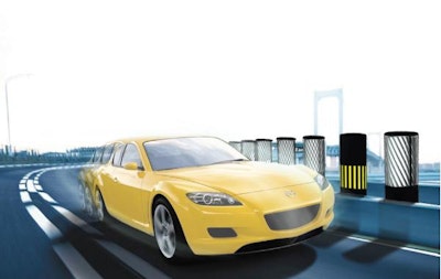 Air movement on highways to produce energy