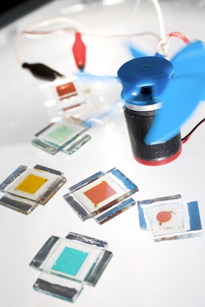 New record efficiency for dye solar cells