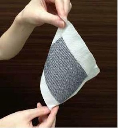 Energy-harvesting textile with micro spherical solar cells