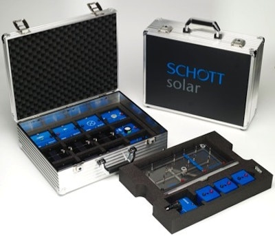 Solar suitcase teaches renewable energy