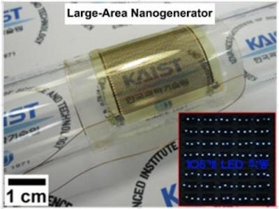 Improvements in piezoelectric nanogenerator power efficiency