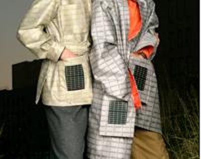 Clothing to harness renewable energy
