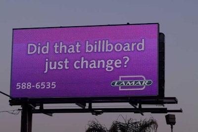 Spray on polymers could power colour changing billboards
