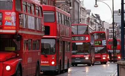 Human motion powers stop signals on new London buses