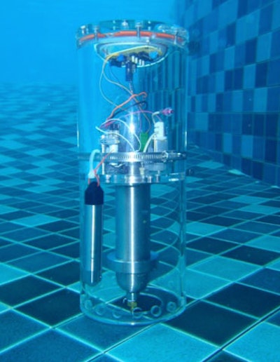 Ocean sensor powered by microbial fuel cell