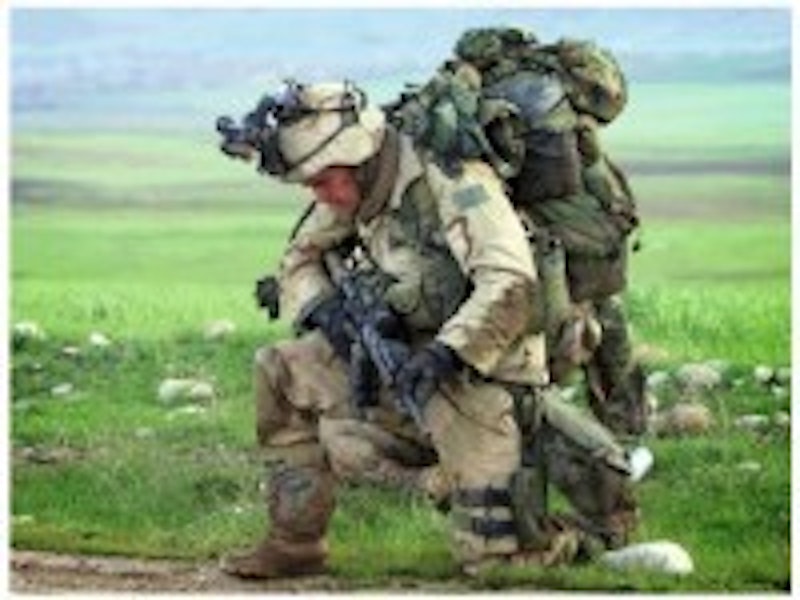 Bionic energy harvester to reduce soldier's load