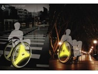 Energy harvesting wheelchair