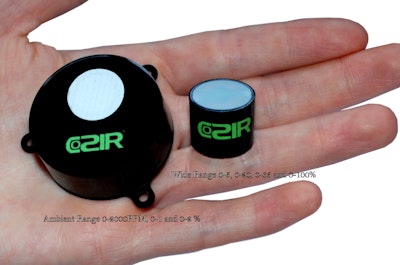 Showcase of world's first self-powered CO2 sensor at ISH 2011