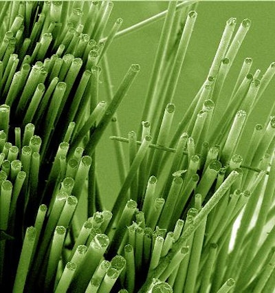 Nanocrystal-coated fibers might reduce wasted energy