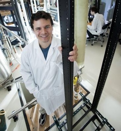 Graphene shows unusual thermoelectric response to light