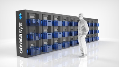 Multi-cell additive manufacturing platform for continuous production