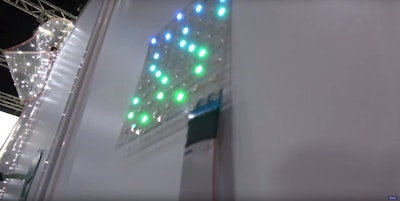 Large area printed flexible lighting