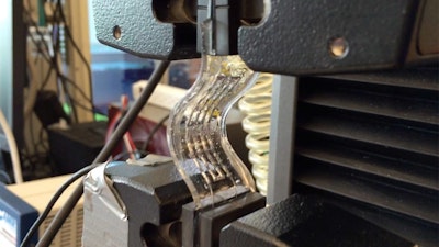 New design improves performance of flexible wearable electronics