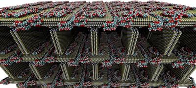 Freeze-dried foam soaks up carbon dioxide