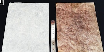 Paper-based supercapacitor uses metal nanoparticles to boost energy