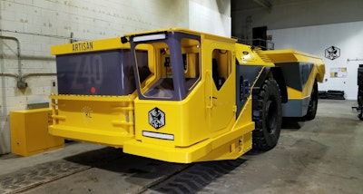 All electric 40 tonne truck for the mining industry