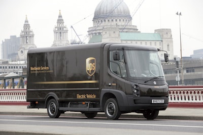 UK Power Networks Services smart charges UPS's electric vehicles