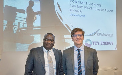 Ghana to be early adopter of wave power